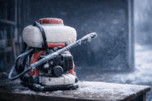 @Pulvérisateur gelé