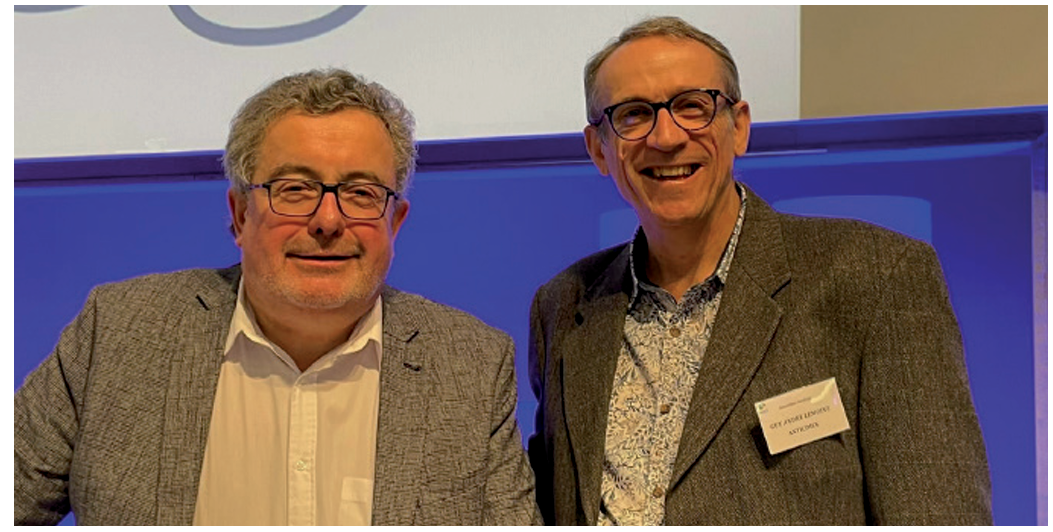 De gauche à droite, Patrick Gravey et Guy-André Lemoine