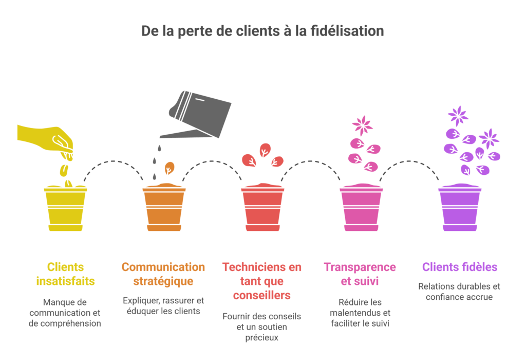 fidélisation du client pour un service termites