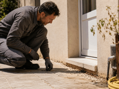 Le traitement extérieur des fourmis