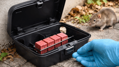 Poste d’appâtage pour rodenticides