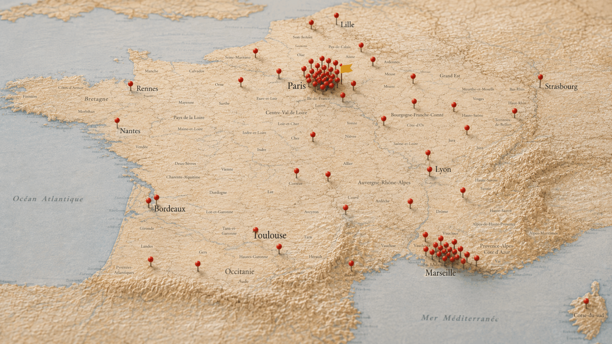 Localisation des entreprises de dératisation