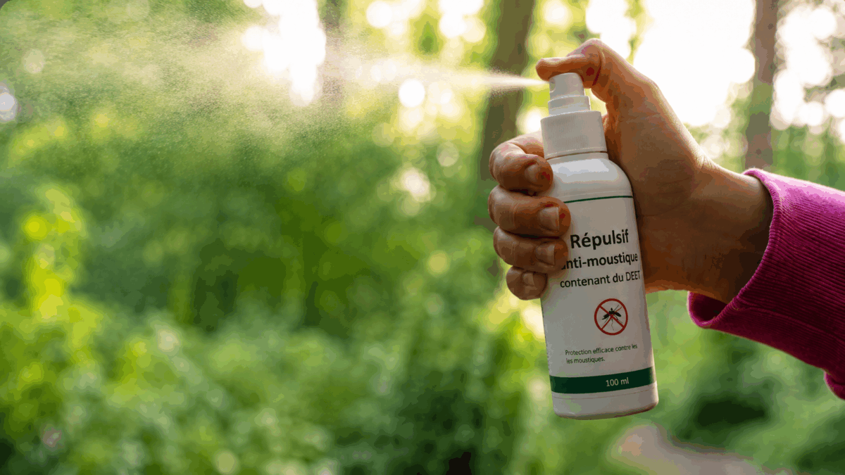 efficacité du DEET contre les moustiques