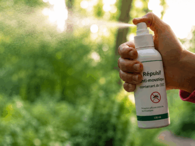 efficacité du DEET contre les moustiques
