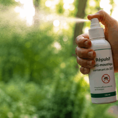 efficacité du DEET contre les moustiques