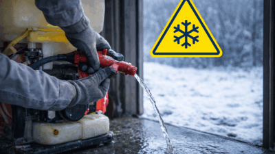 Entretien du matériel antiparasitaire en hiver