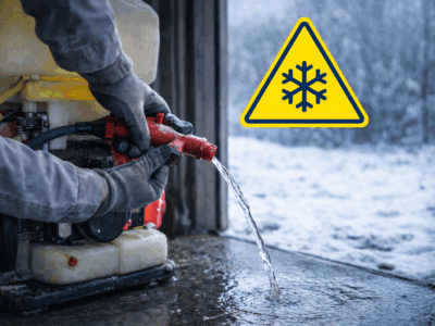 Entretien du matériel antiparasitaire en hiver