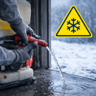 Entretien du matériel antiparasitaire en hiver