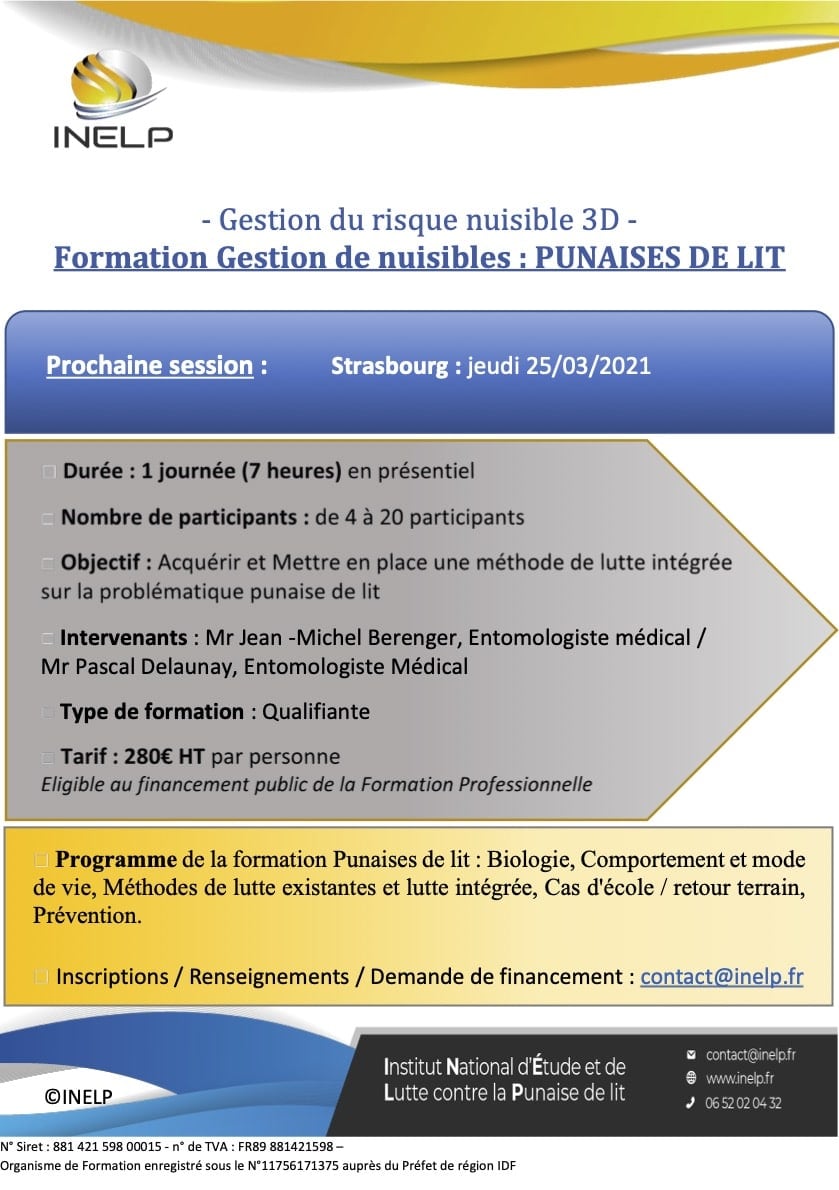 Traitement des punaises de lit - INELP