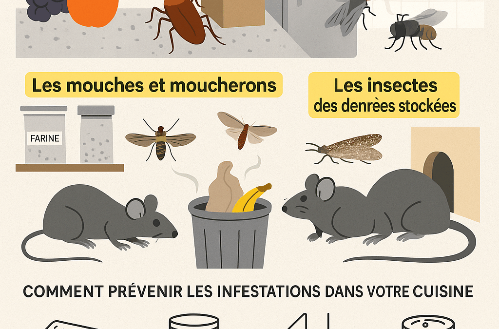 Nuisibles dans la cuisine