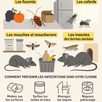 Nuisibles dans la cuisine