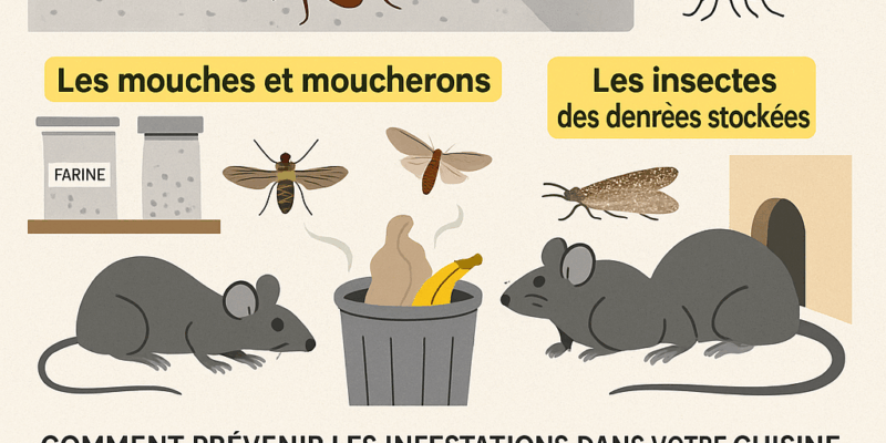 Nuisibles dans la cuisine