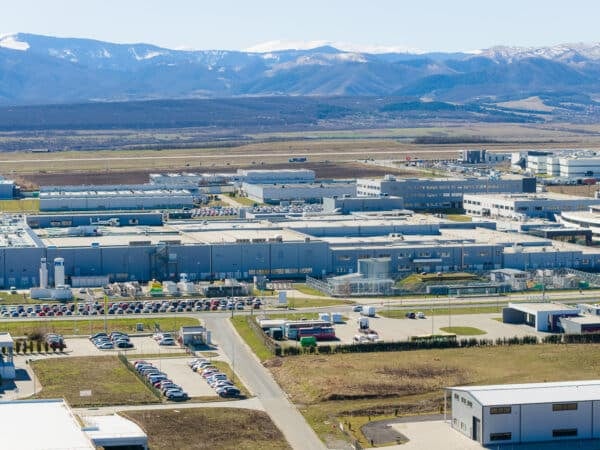 Illustration d’un site industriel. Image non représentative du site BASF de Genay