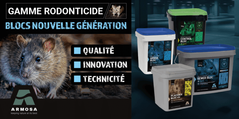 Rodonticide professionnel Armosa