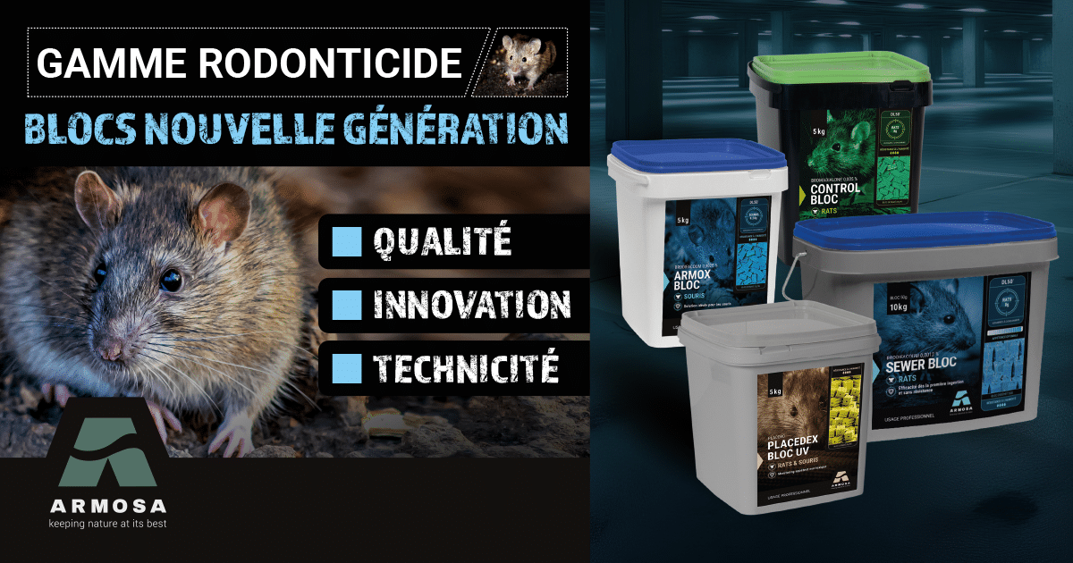 Rodonticide professionnel Armosa